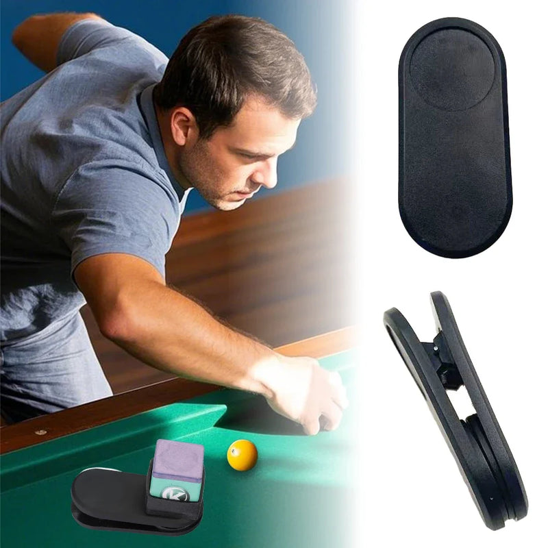 Suporte magnético silencioso para giz de bilhar