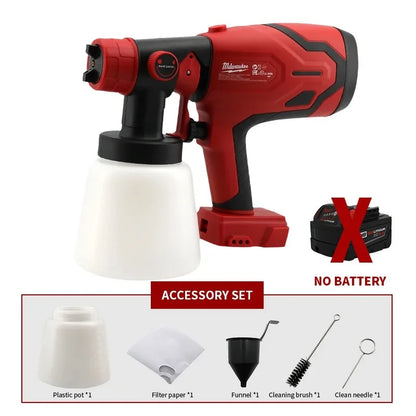 Pistola de pulverização elétrica Milwaukee 800ML.