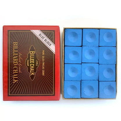 1 conjunto de giz de bilhar antiderrapante