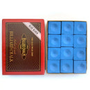 1 conjunto de giz de bilhar antiderrapante