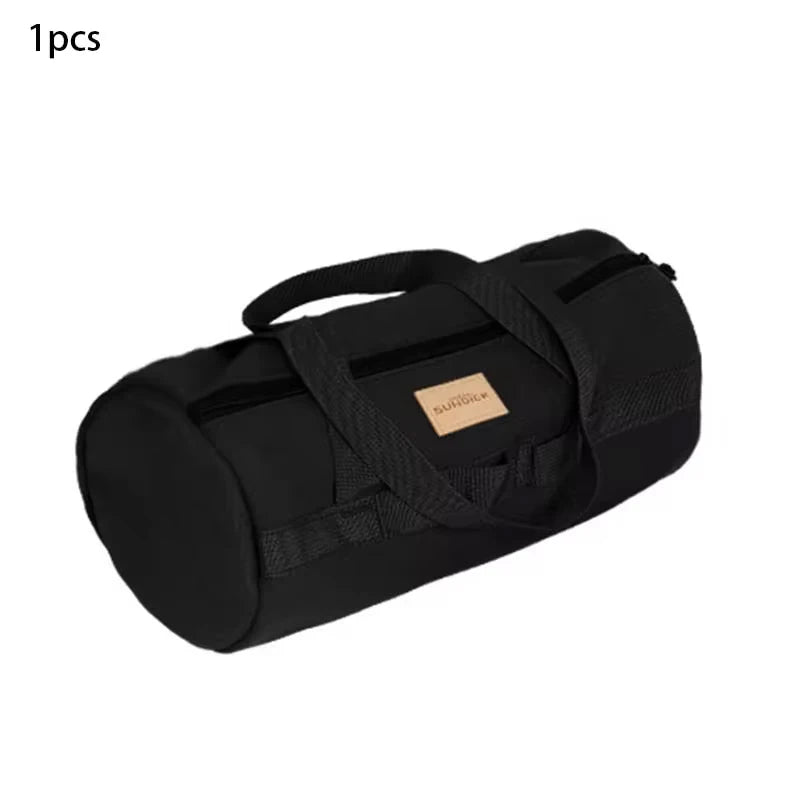 Bolsa de armazenamento portátil com cilindro, grande capacidade, reforçada
