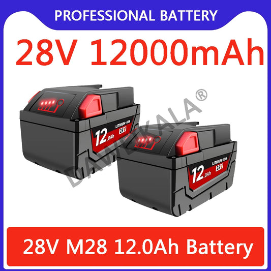 bateria  Milwaukee 28V 12.0Ah.