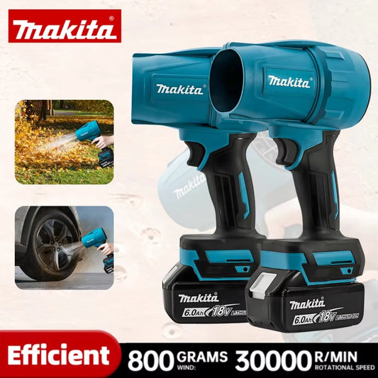 Makita 30000RPM ,Turbo Jet Fan 18V Espanador de ar elétrico sem bateria.