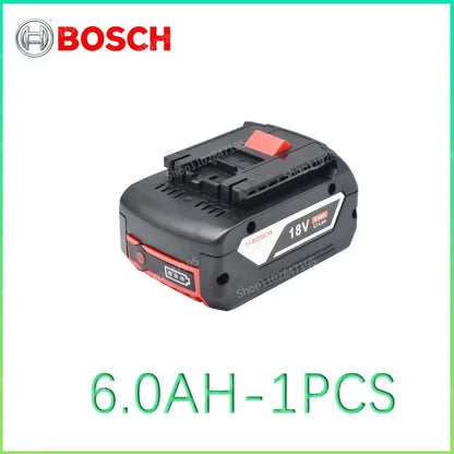Bateria de lítio original BOSCH 18V, pacote de bateria Bosch 6.0AH.