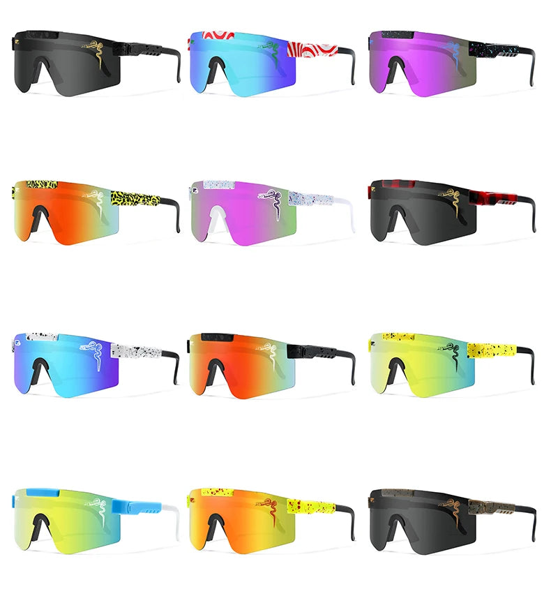 Óculos de sol para ciclismo, esportes ao ar livre, UV400.