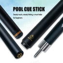 Taco de bilhar profissional 12,75 mm, ponta multicamadas de carbono premium