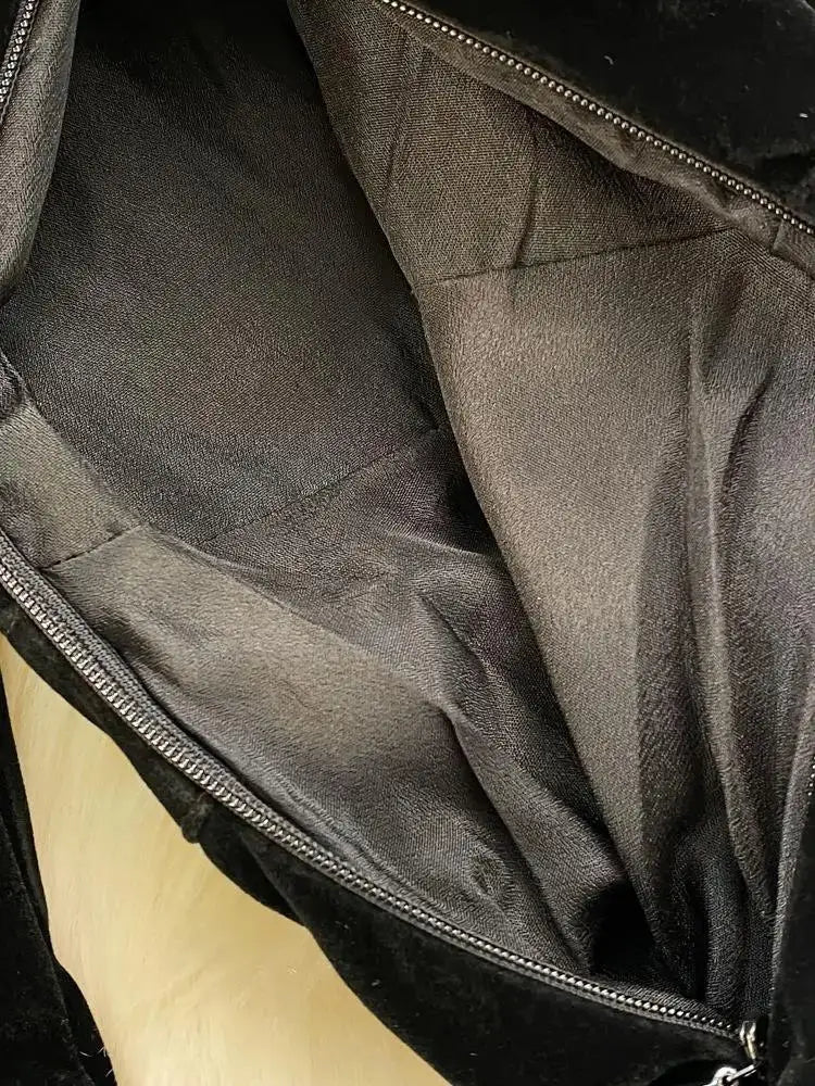 Vestido elegante ,preto, outono inverno