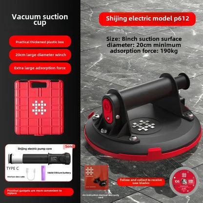 Ventosa de vidro para ladrilhos Shijing, dispositivo de sucção.