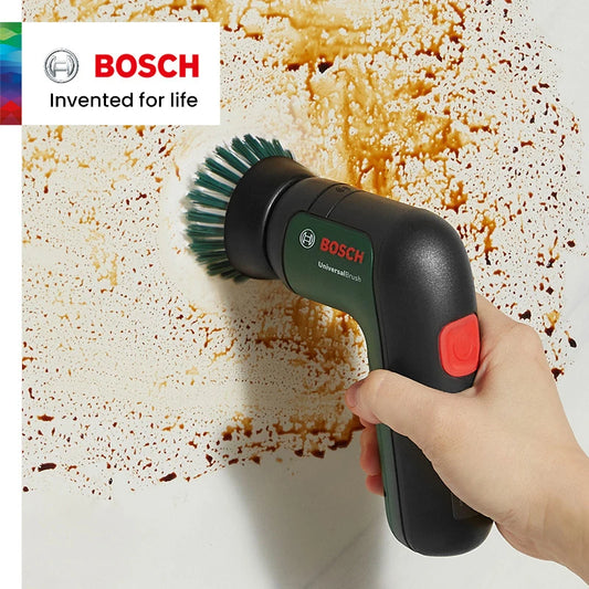 Escova de limpeza elétrica Bosch multifuncional.