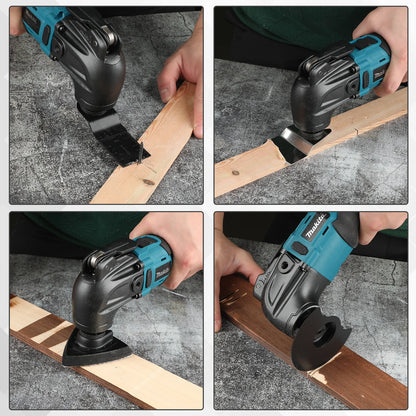 Makita Multi-Tool 18 V sem escovas e sem fio, máquina portátil potente.