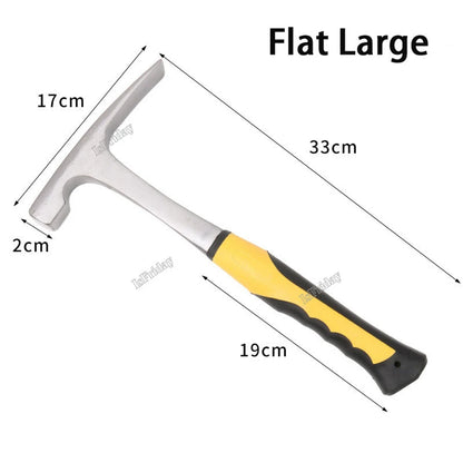 Mini Martelo de Garra Profissional Martelo Geológico Ferramenta Multifuncional.