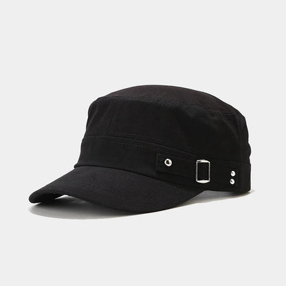 Boné de beisebol vintage masculino, chapéu de cano alto, algodão lavado, respirável