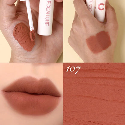 Atacado FOCALLURE Velvet Matte Batons À Prova D'água Lipclay Batom Líquido.