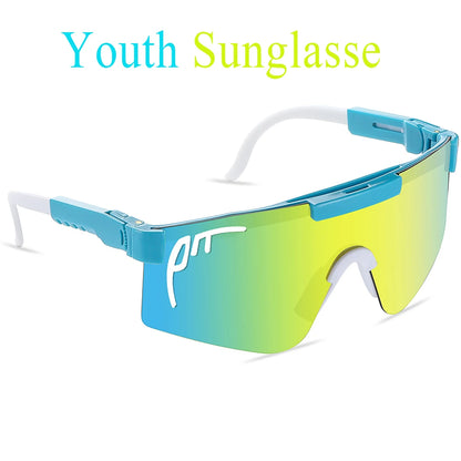 Óculos de sol PIT Viper Outdoor Youth UV400 para homens e mulheres,