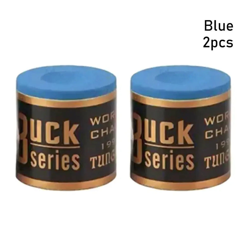 2 peças/conjunto de giz de bilhar antiderrapante