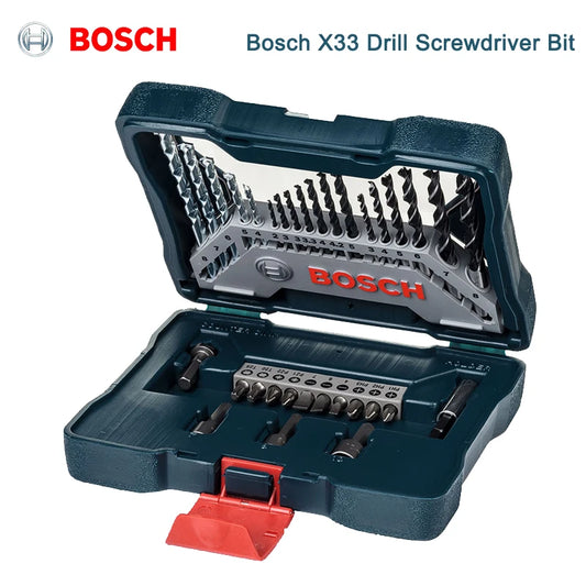 Conjunto de brocas para chave de fenda Bosch X-Line, 33 peças.