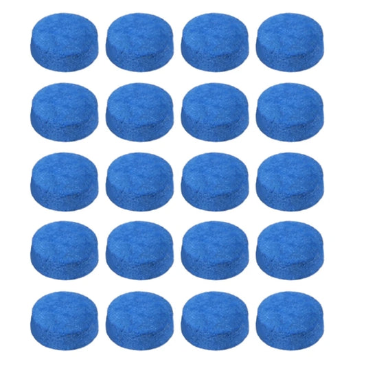 20Pcs Pool Billiard Cue Tips Pool Tips Snooker Cue Tips Pool Replacement Tips for Billiard Pool Cue Supplies