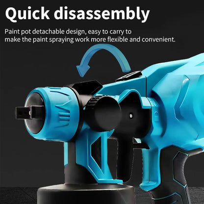 Pistola de pulverização elétrica Makita 800ML.