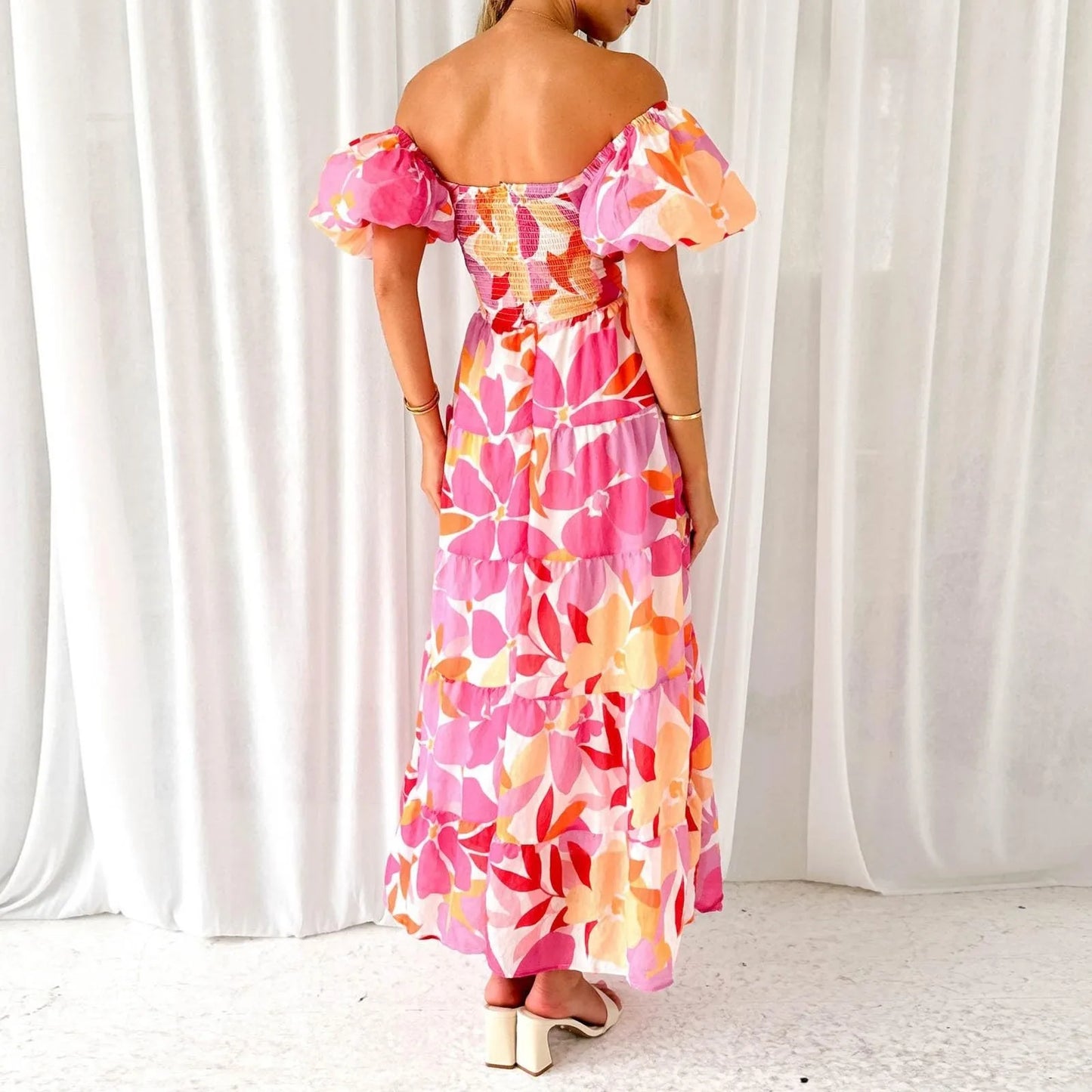 Vestidos para mulher, vestidos formais de primavera.