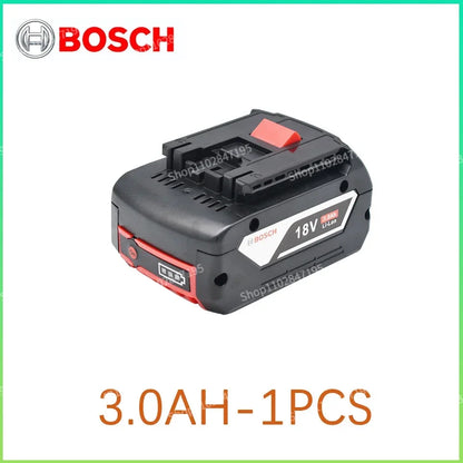 Bateria de lítio original BOSCH 18V, pacote de bateria Bosch 6.0AH.
