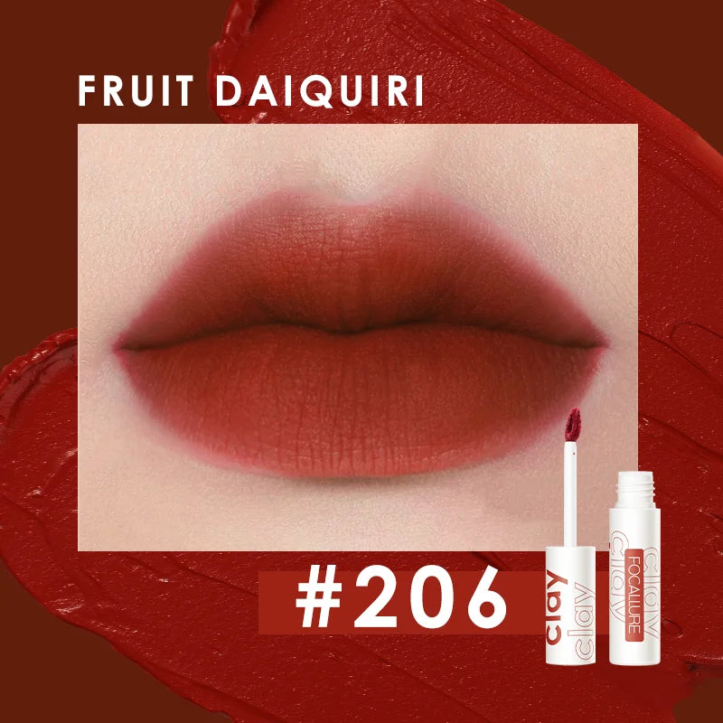 Atacado FOCALLURE Velvet Matte Batons À Prova D'água Lipclay Batom Líquido.