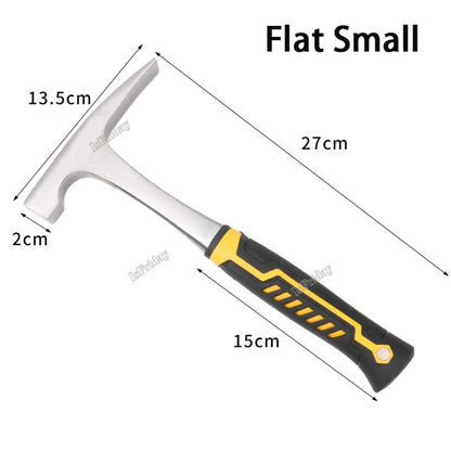Mini Martelo de Garra Profissional Martelo Geológico Ferramenta Multifuncional.