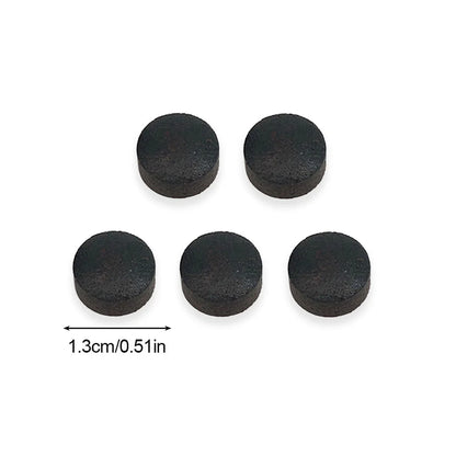Pontas de taco profissionais de 13 mm , 5 peças, couro bovino p