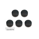 Pontas de taco profissionais de 13 mm , 5 peças, couro bovino p