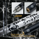 Taco de bilhar de carbono de nível profissional com ponta de 13 mm