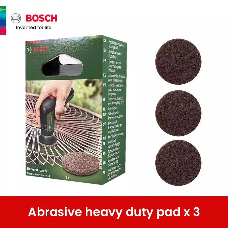 Escova de limpeza elétrica Bosch multifuncional.