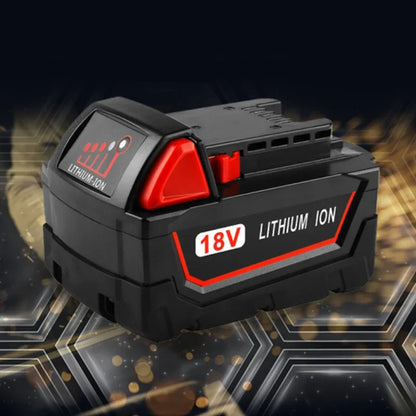 Bateria de íon de lítio 18V 8000mAh, Milwaukee.