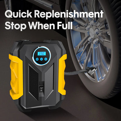 Compressor de ar portátil para automóvel.