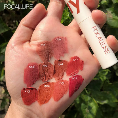 Atacado FOCALLURE Velvet Matte Batons À Prova D'água Lipclay Batom Líquido.