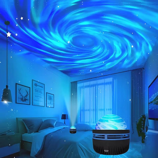 Projetor de luz LED Galaxy colorido Galaxy Sky Projetor Luz noturna para quarto.