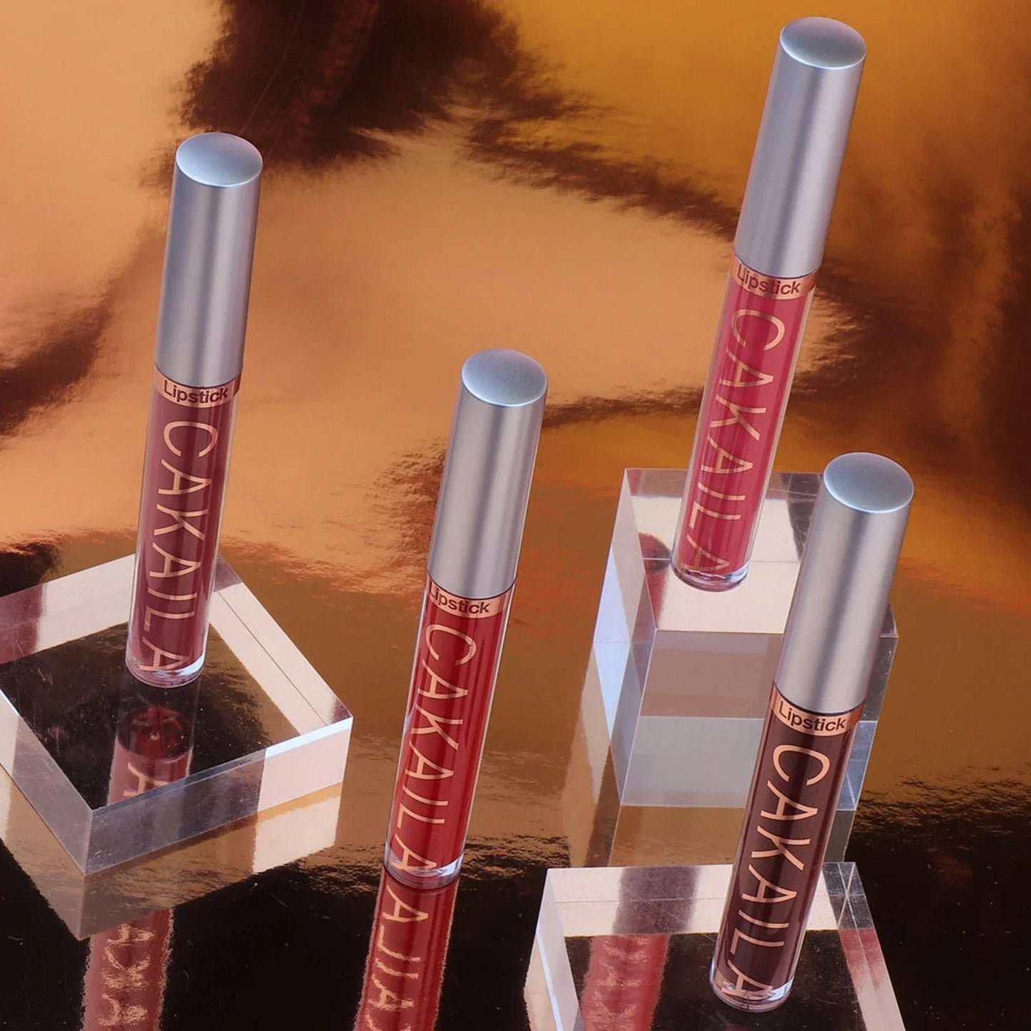 Brilho labial fosco 18 cores atacado, batom líquido barato.