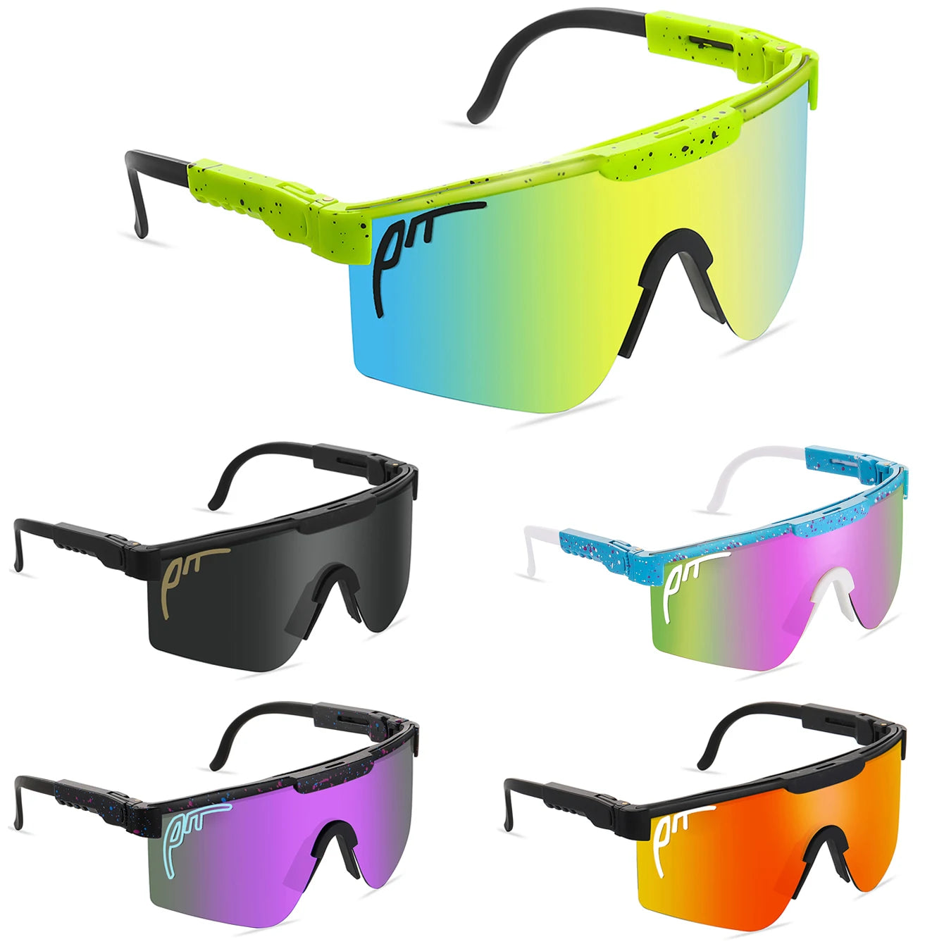 Óculos de ciclismo Pit Viper para atividades ao ar livre MTB Homens Mulheres