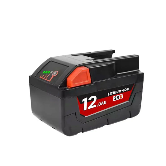 Bateria de íon-lítio de substituição,de 28 V e 12,0 Ah para Milwaukee.