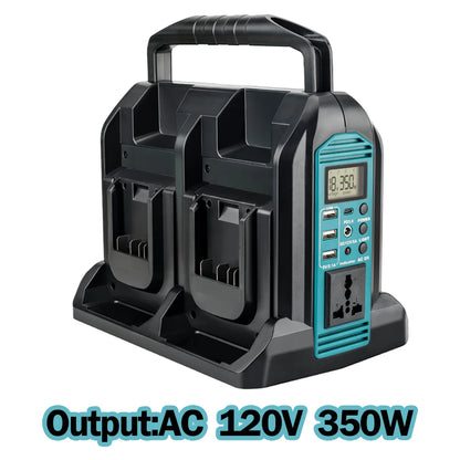 Inversor de energia de 350 W para bateria Bosch de 18 V  110-120 V/220-230 V.