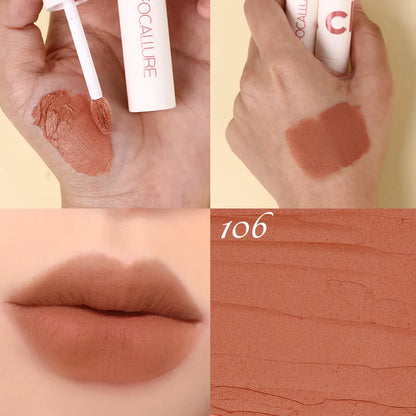 Atacado FOCALLURE Velvet Matte Batons À Prova D'água Lipclay Batom Líquido.
