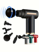 Pistola de massagem muscular fascial de tecido profundo,