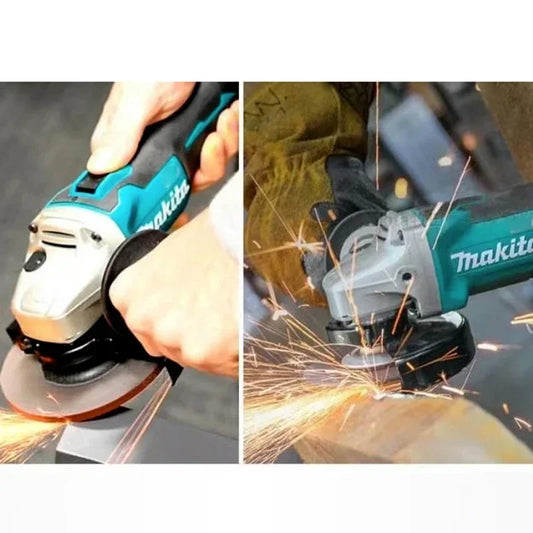 Makita 18V 125mm DGA404 Esmerilhadeira angular elétrica.