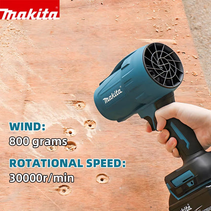 Makita 30000RPM ,Turbo Jet Fan 18V Espanador de ar elétrico sem bateria.
