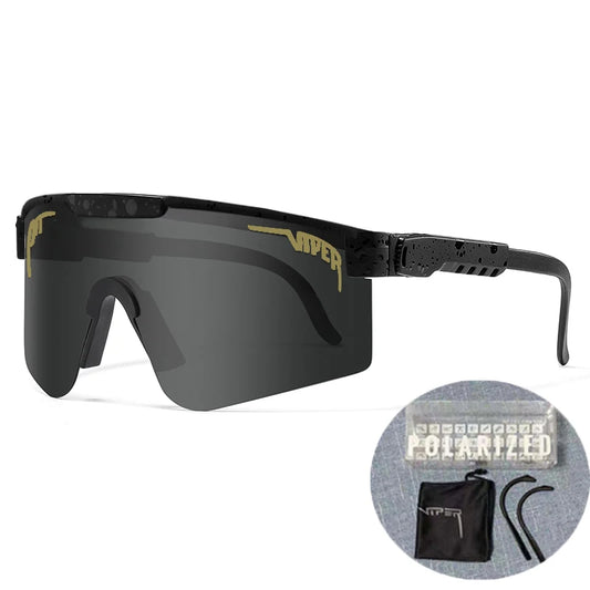 Com estojo UV400 Óculos de sol para ciclismo, esportes ao ar livre.