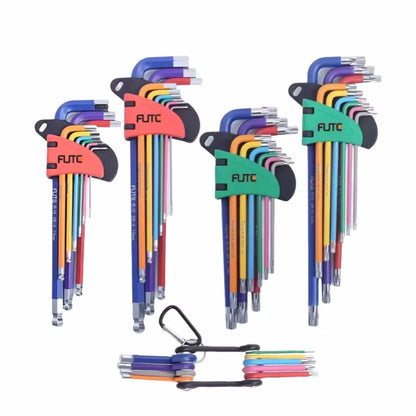 Conjunto de chaves Allen,9 peças.