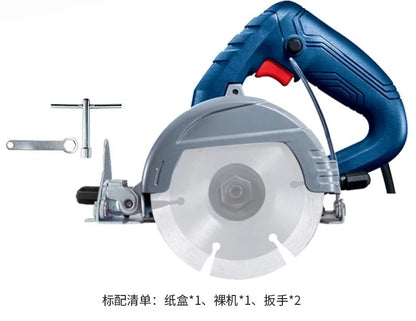 Máquina de ranhurar multifuncional, pequena serra portátil para corte chanfrado.