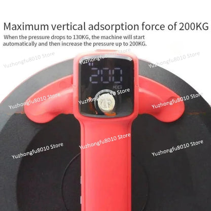 Ventosa elétrica digital a vácuo P618A para esticar pisos de vidro e azulejos.