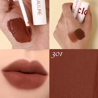 Atacado FOCALLURE Velvet Matte Batons À Prova D'água Lipclay Batom Líquido.