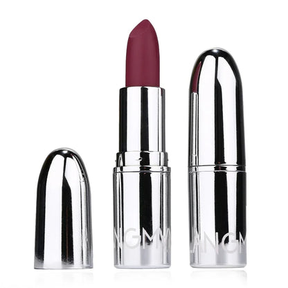 Batom matte bullet de 8 cores, à prova d'água, de veludo, duradouro, fácil de usar.