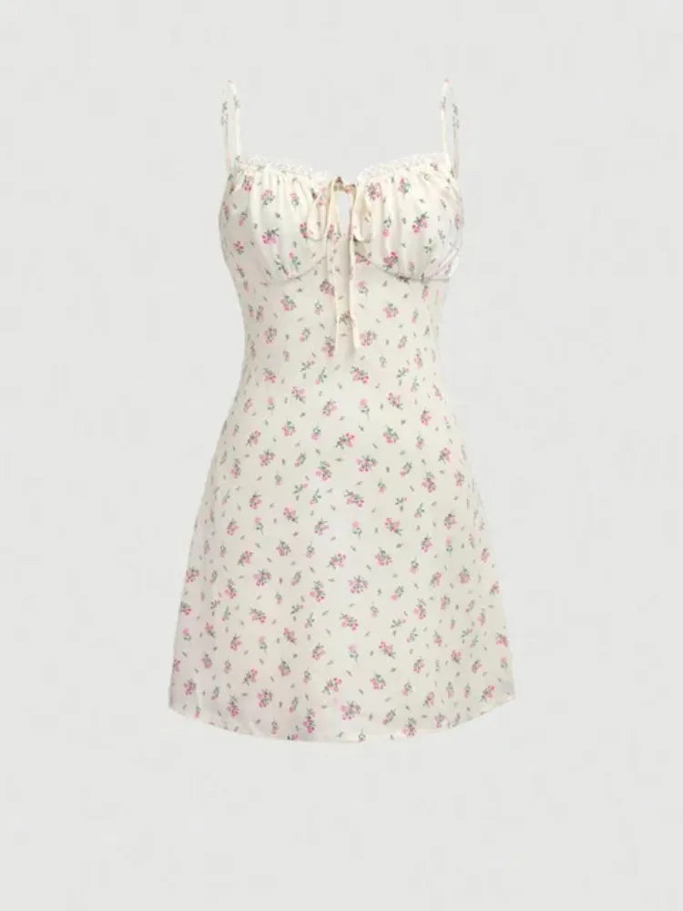 Vestido de viagem informal para mulher.