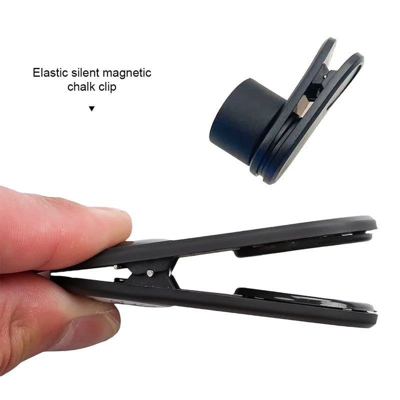 Suporte magnético silencioso para giz de bilhar